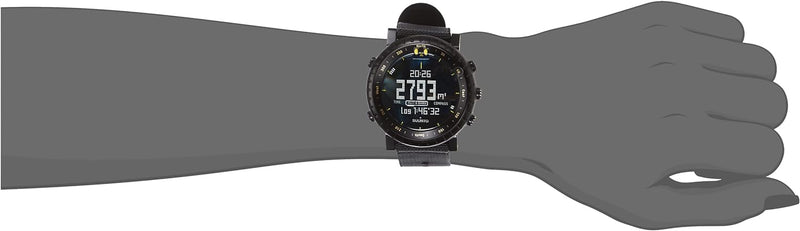 Suunto Core Outdoor-Sportuhr mit Höhenmesser, Barometer und Kompass Black Yellow Tx Suunto Core, Bla
