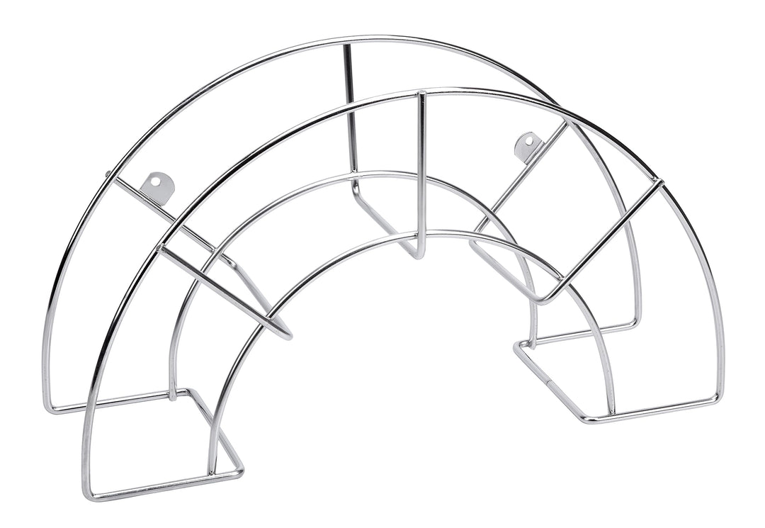 Sauvic Grosser Schlauchhalter aus Edelstahl, 46,5x16,5x24 cm Single, Single