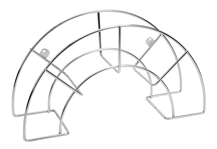 Sauvic Grosser Schlauchhalter aus Edelstahl, 46,5x16,5x24 cm Single, Single