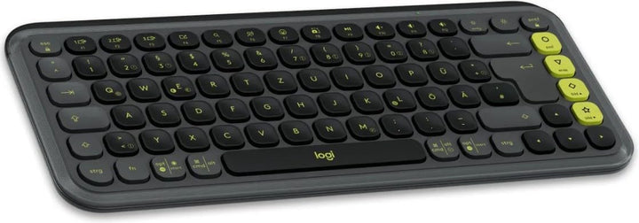 Logitech POP ICON Combo, Bluetooth-Tastatur-Maus-Set, Komfortables Tippen, programmierbare Tasten, l