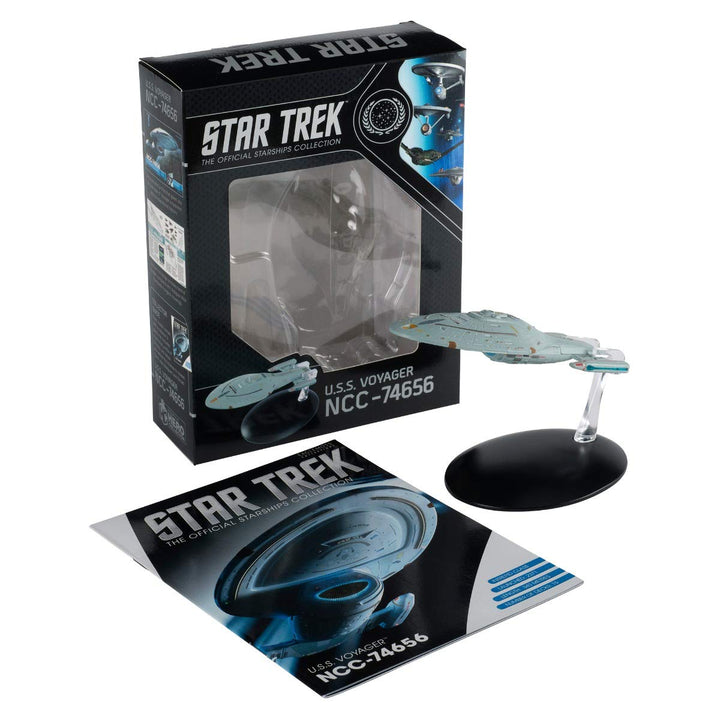 Hero Collector | Star Trek The Official Starships Collection | Eaglemoss Model Ship Box U.S.S. Voyag