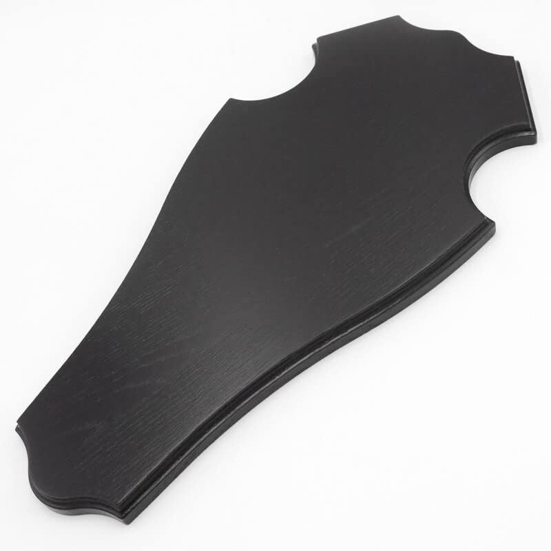 Generisch Hirsch Trophäenschild stumpf in Eiche dunkel Höhe 48 cm Hirschschild