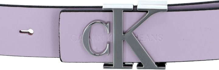 Calvin Klein Logo Belt W100 Pearly Pink