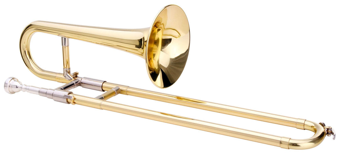 Classic Cantabile ZT-11 Sopranposaune (Bb-Stimmung, Zugtrommpete, Messing Züge, Bohrung 11,5mm, inkl
