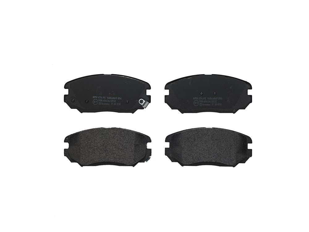 Brembo P 30 038 Bremsbelagsatz, Scheibenbremse - (4-teilig)