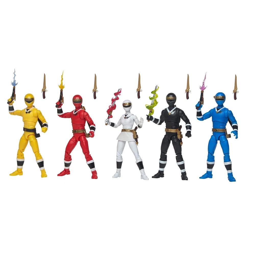 Power Rangers Lightning Collection 5er-Pack Alien Rangers von Aquitar, 15 cm grosse Action-Figuren