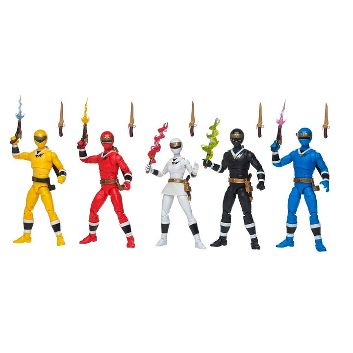 Power Rangers Lightning Collection 5er-Pack Alien Rangers von Aquitar, 15 cm grosse Action-Figuren