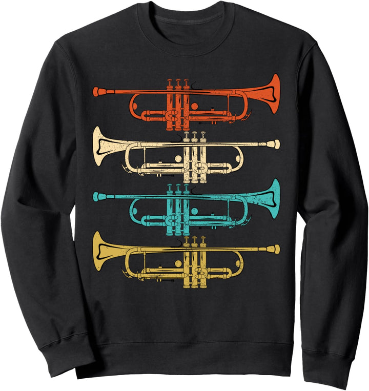 Trompeter Trompetenspieler Trompeten Sweatshirt