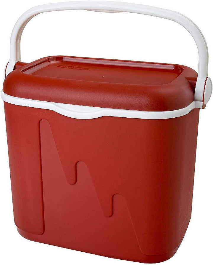 Curver 175770 Kühlschrank, 175774, Rot, 32 L 32 L Rot/Ausflug, einfarbig (Getaway Solids), 32 L Rot/