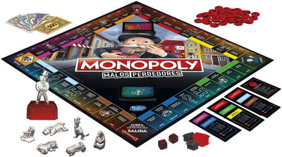 Bordspel Monopoly Malos Perdedores Hasbro (ES)
