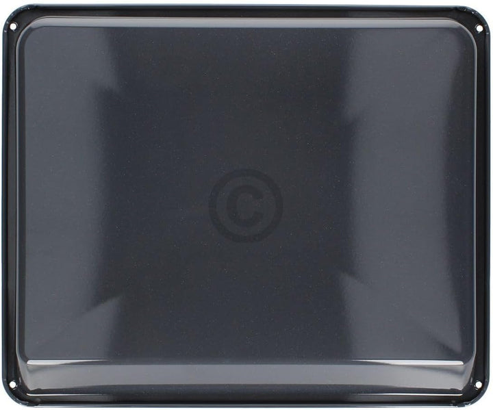Backblech hoch kompatibel mit AEG 140024698023 466x385x38mm für Backofen Dampfgarer pyrolysefähiges