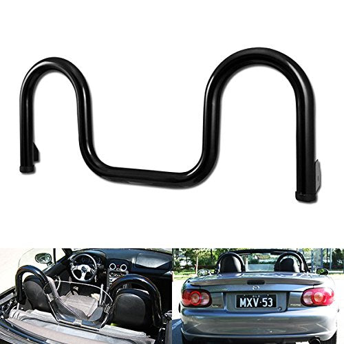 Überrollbügel für Mazda MX-5 Miata Roadster NA NB 1989–05 Schwarz