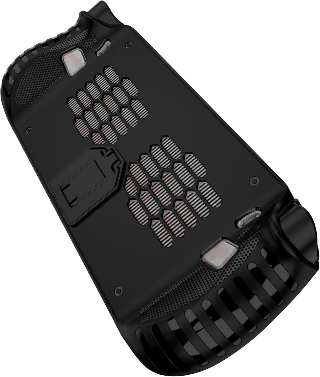 GIOPUEY Hülle Kompatibel mit Lenovo Legion Go S - mit Ständer - weicher TPU Rahmen - rutschfest - Le