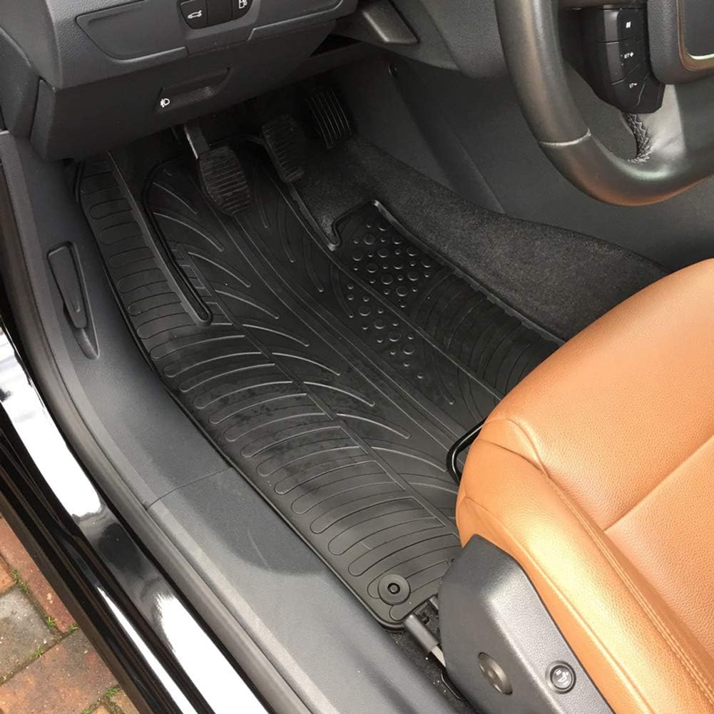 Gledring Satz Gummimatten kompatibel mit Peugeot 508 2011-2018 (T Profil 4-teilig + Montage-Clips) F