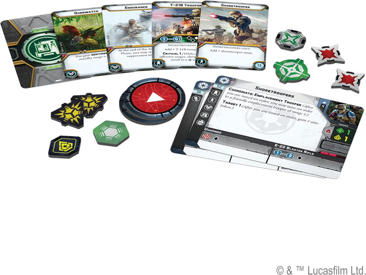 Fantasy Flight Games FFG - Star Wars Legion: Imperial Shoretroopers Unit Expansion - EN Galactic Emp