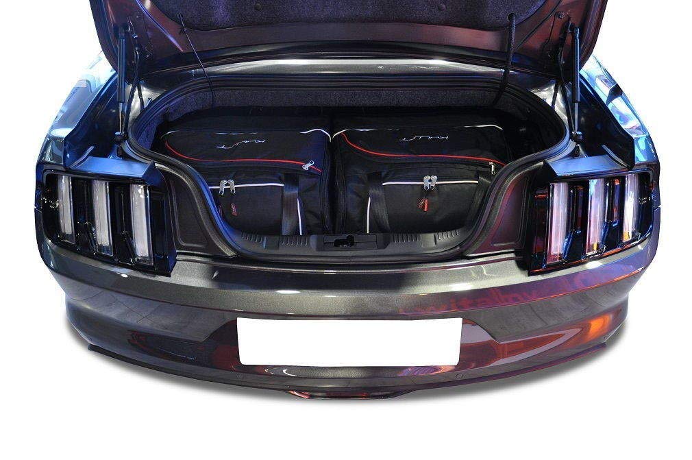 KJUST Kofferraumtaschen 4 stk kompatibel mit FORD MUSTANG CABRIO VI 2014-2023