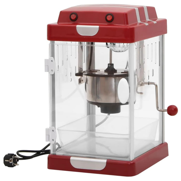 Popcornmaschine Kino-Style mit Edelstahlkessel 2,5 OZ, kompakt und platzsparend für Heimkino, Party
