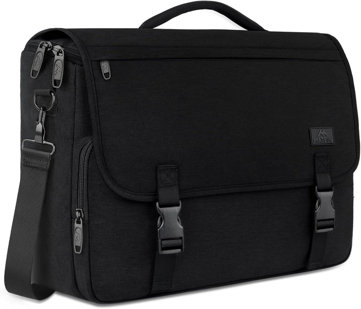 MATEIN Aktentasche Herren, Laptoptasche 15,6 Zoll, Wasserdicht Messenger Bag Laptop Tasche, Business