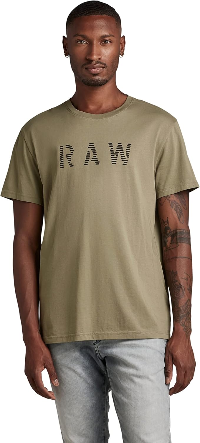 G-STAR RAW Herren Raw T-Shirts XS Grün (Shamrock D22776-c506-2199), XS Grün (Shamrock D22776-c506-21