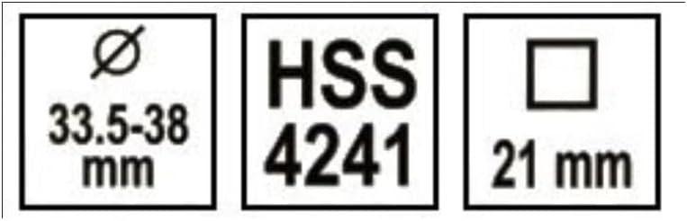 ADJUSTABLE HAND REAMER HSS 33.538MM