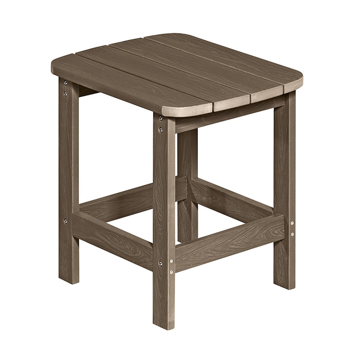 NEG Design Adirondack Tisch Marcy Beistelltisch täuschend echte Holzoptik, wetterfest, UV- und farbb
