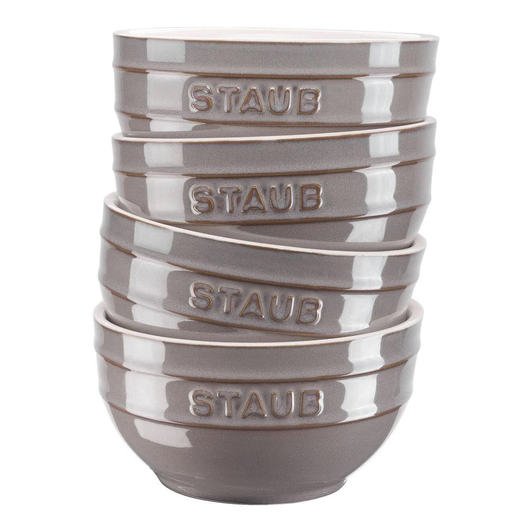 STAUB, Schalen 14 cm Set, 4-fach, rund, Ceramic By