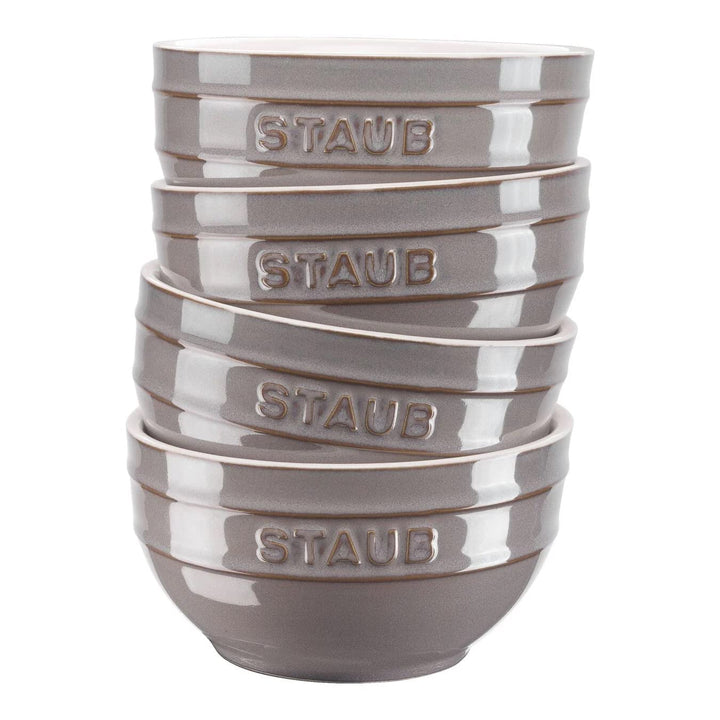 STAUB, Schalen 14 cm Set, 4-fach, rund, Ceramic By