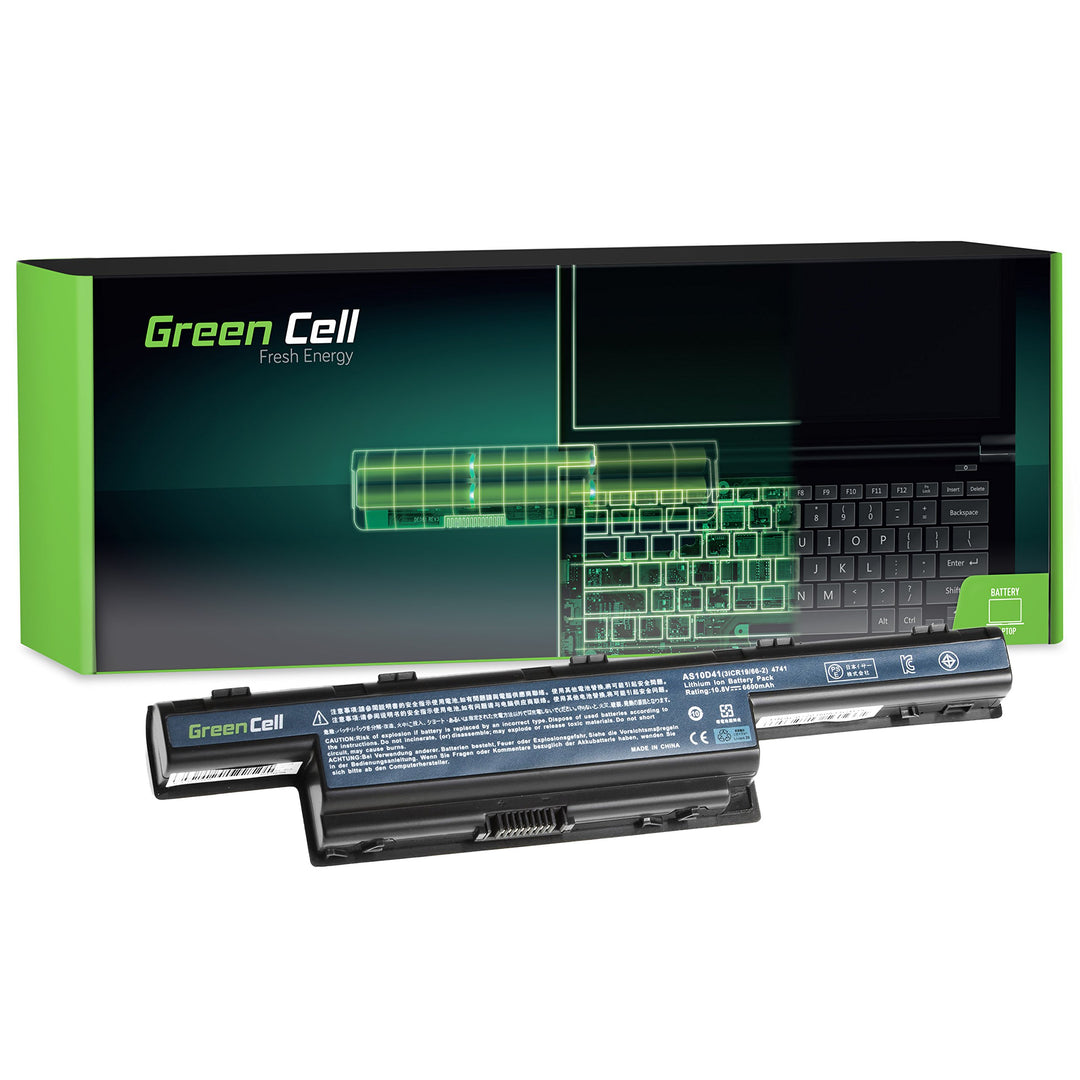 Green Cell Extended Serie Laptop Akku für Acer Aspire E1-521 E1-531 E1-531G E1-571 E1-571G V3-551 V3
