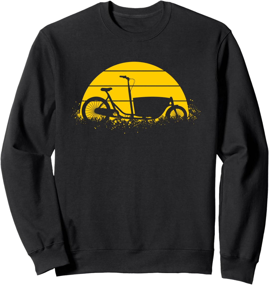 Biker Lastenfahrrad Lastenrad Sweatshirt