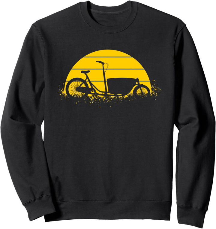 Biker Lastenfahrrad Lastenrad Sweatshirt