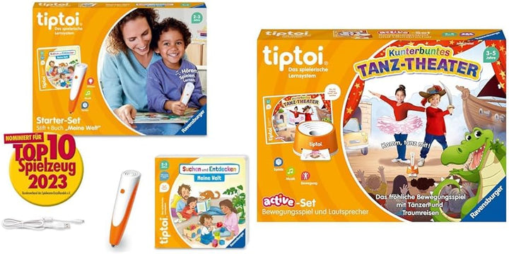 Ravensburger tiptoi Starter-Set 00112: Stift und Bilderbuch Suchen und Entdecken Meine Welt tiptoi®