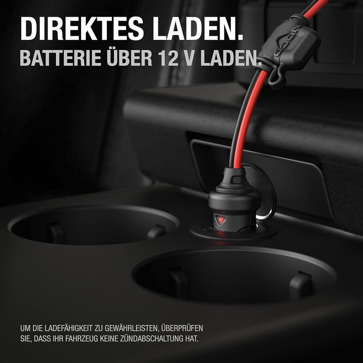 NOCO GC003 X-Connect 12V Dual-Size-Stecker-Zubehör Genius Smart-Batterieladegeräte