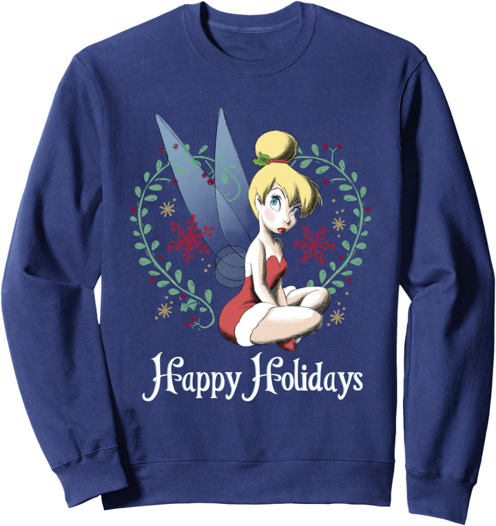 Disney Peter Pan Weihnachten Tinkerbell Happy Holidays Sweatshirt