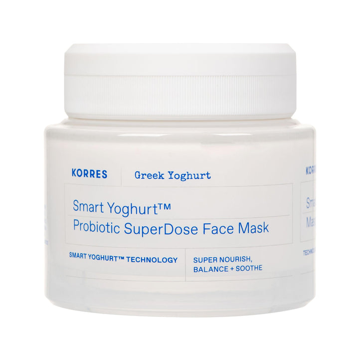 KORRES GREEK YOGHURT Probiotische Gesichtsmaske, beruhigend und feuchtigkeitsspendend, dermatologisc