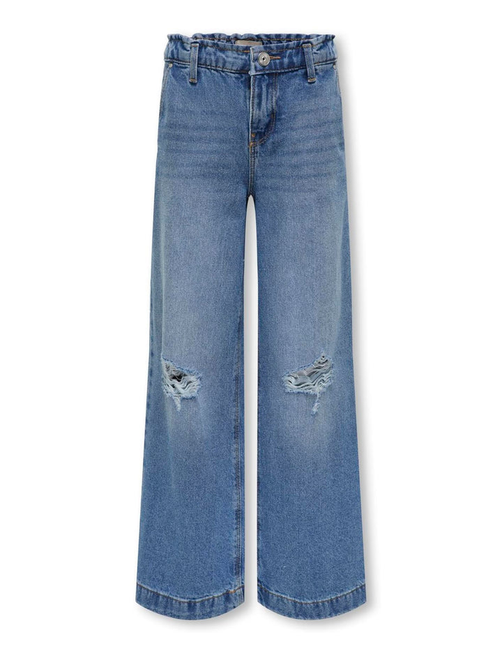 ONLY Mädchen Jeans 116 Light Blue Denim, 116 Light Blue Denim