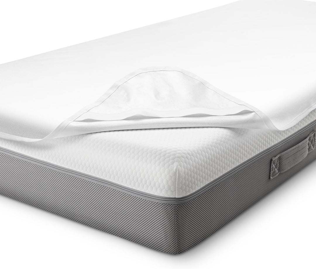 Sleezzz Vital wasserdichter Molton Matratzenschutz Fixspann, Inkontinenzunterlage waschbar, Nässesch