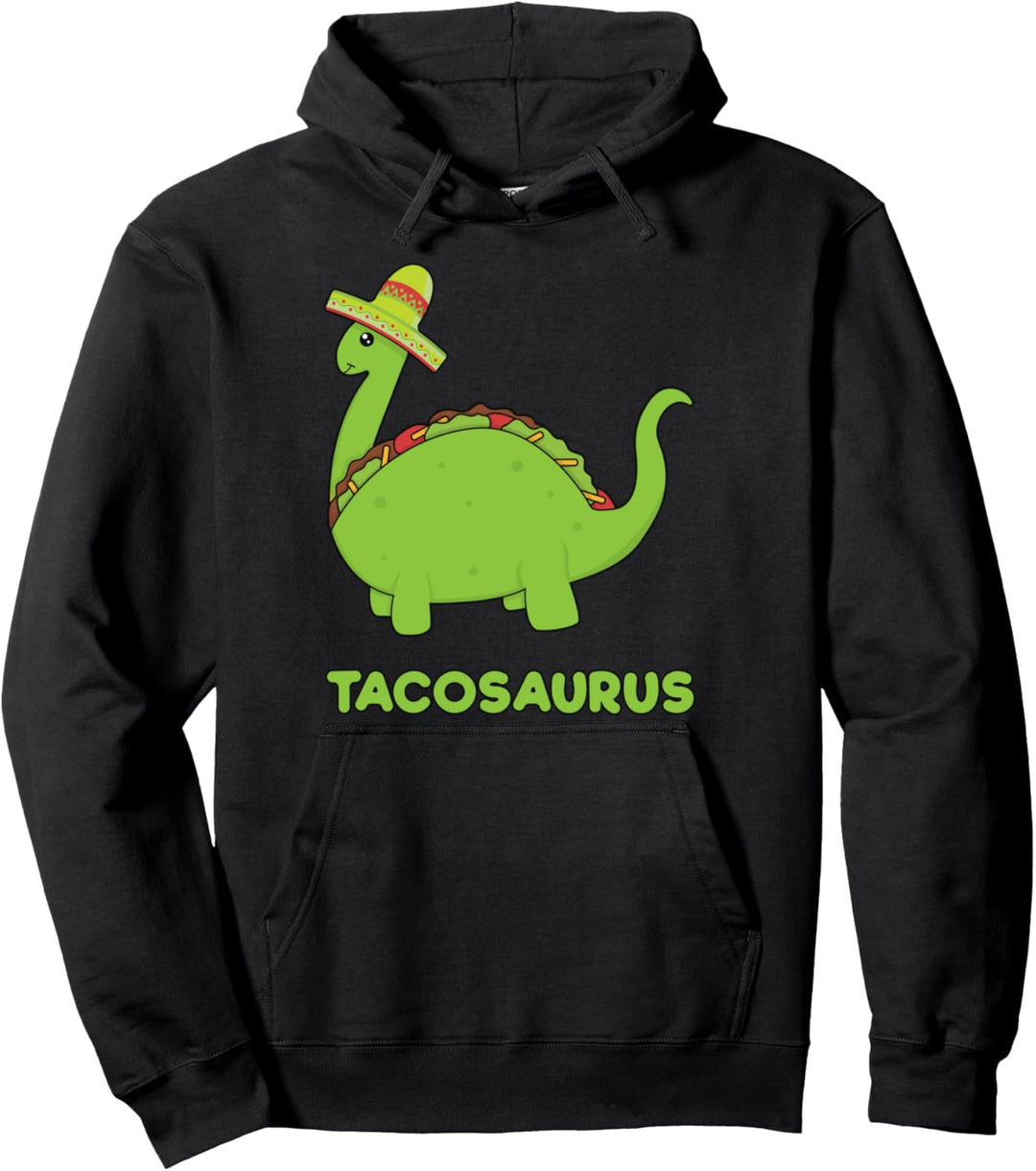 Tacosaurus Shirt - Cool & Funny Kids Dinosaur Lover Gift Tee Pullover Hoodie