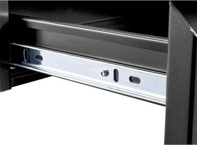 Maclean MC-875 Untertisch Schublade mit Regal bis max. 5kg Unterbau Unter Schreibtisch Halterung Hän