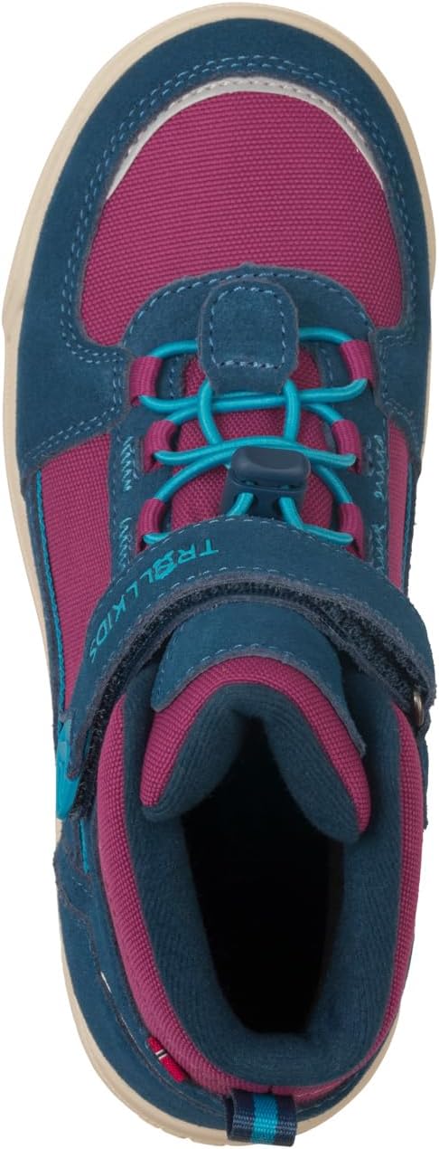 Trollkids Kids Gryllefjord Mid Cut 28 EU Bright Berry, 28 EU Bright Berry