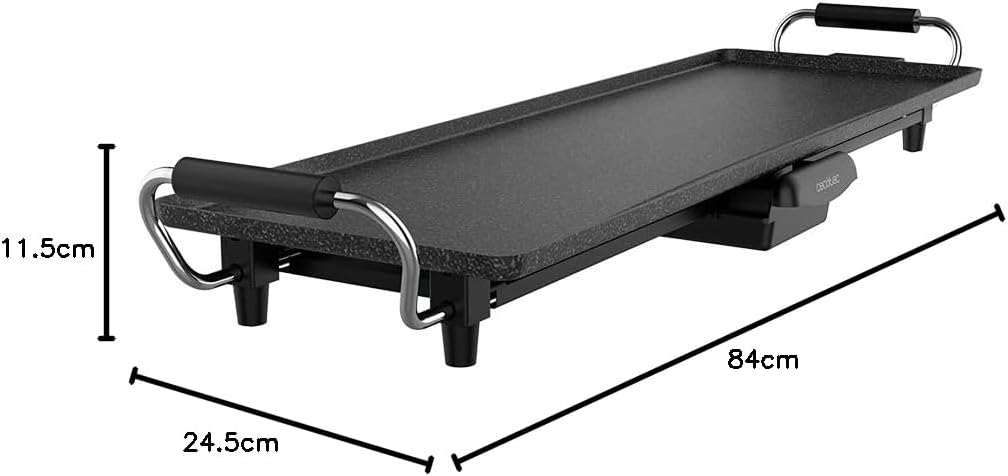 Cecotec Bodenlüfter mit Energy Timer 6000 Powerbox. 50 W, 5 Klingen mit einem Durchmesser von 30 cm,