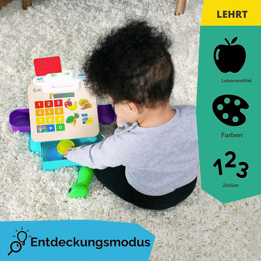 Baby Einstein + Hape Magic Touch Registrierkasse zum Vorspielen, mit echten Geräuschen und Musik, ab