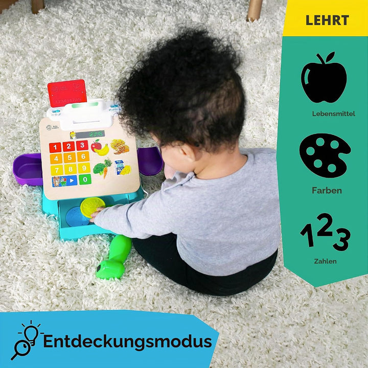 Baby Einstein + Hape Magic Touch Registrierkasse zum Vorspielen, mit echten Geräuschen und Musik, ab