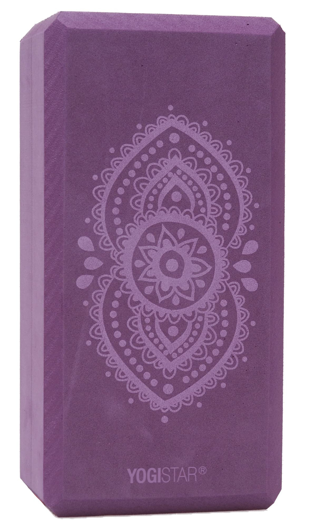 Yogablock yogiblock® basic - art collection - ajna chakra - aubergine