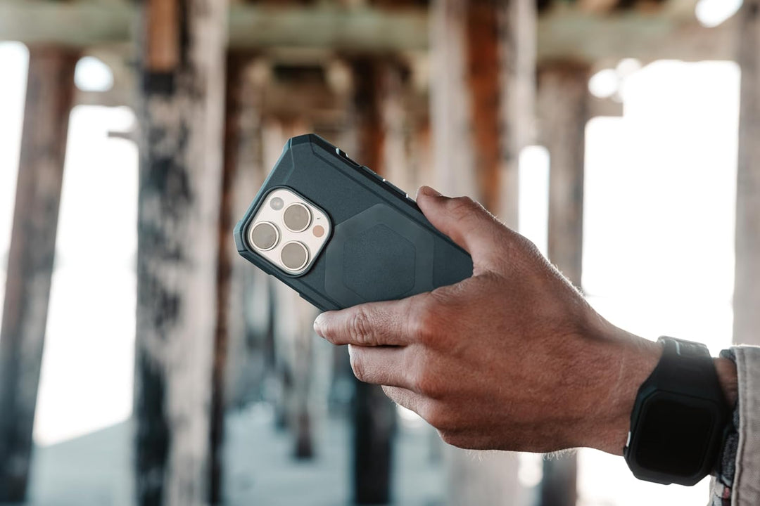 URBAN ARMOR GEAR Essential MS Case kompatibel mit Apple iPhone 15 Plus Hülle [50% recyceltes Materia