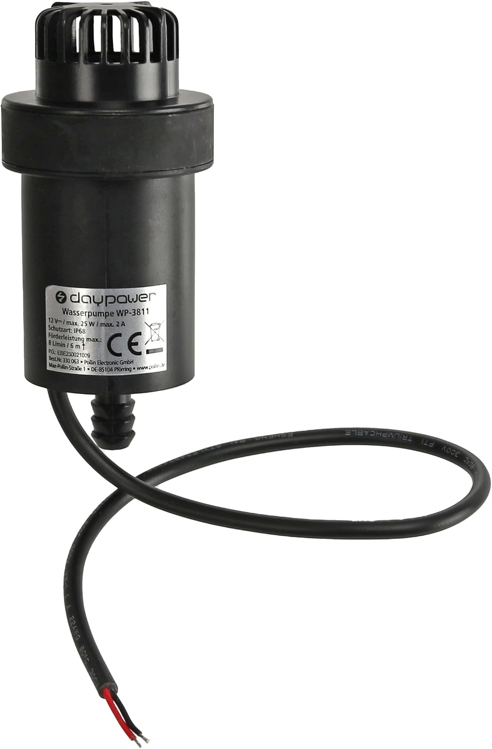 Tauchpumpe WP-3811, IP68, 12 V-