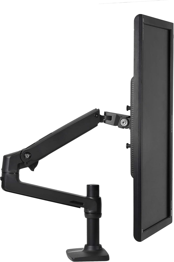 ERGOTRON LX Monitor Halterung in Schwarz, Tischbefestigung – Monitor Arm mit patentierter CF-Technol
