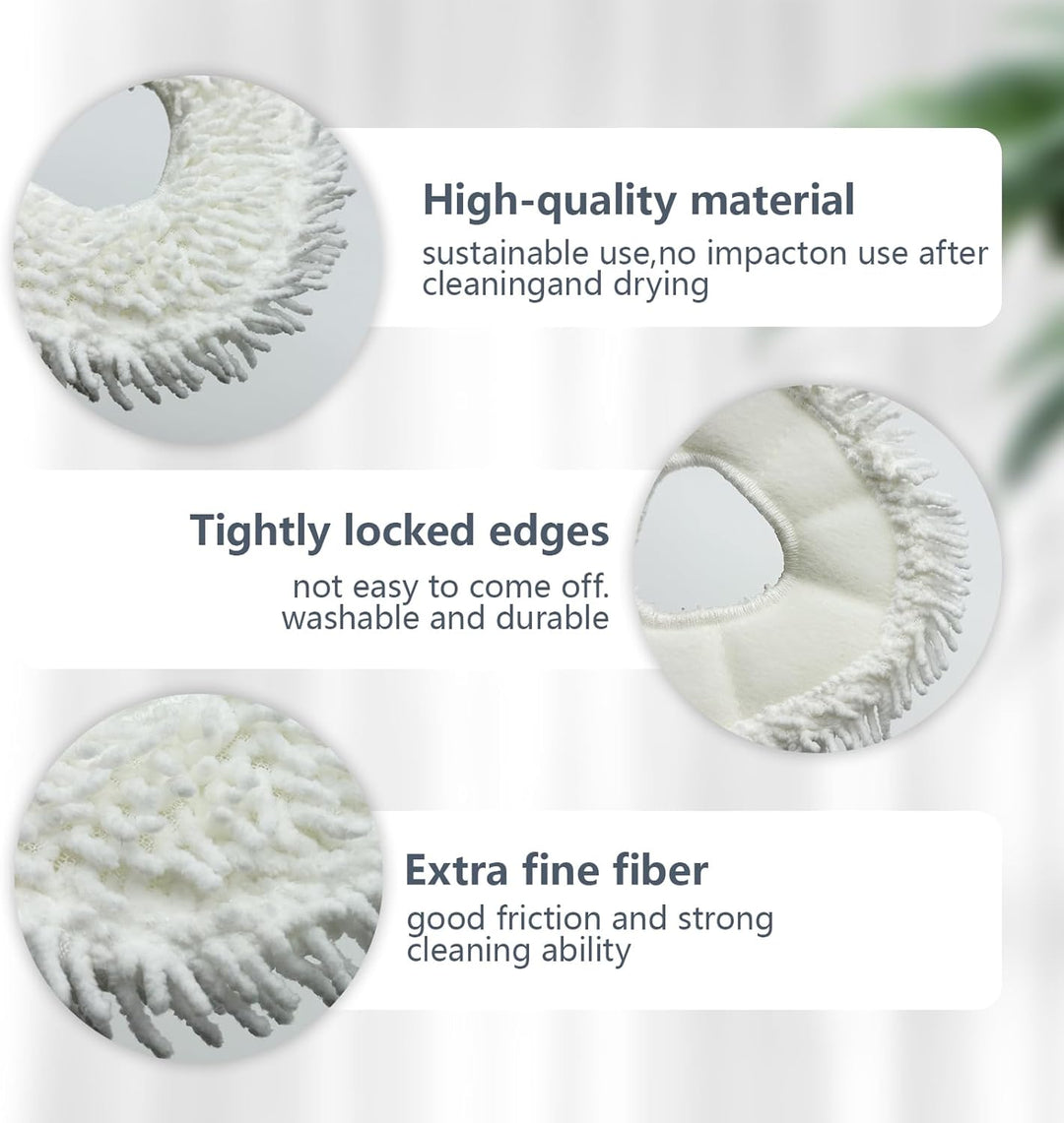 Homruich 22 Stück Zubehör für Narwal Freo Z10 Roboter Vacuum, 1 Hauptbürste, 4 HEPA-Filter, 4 Mop Pa