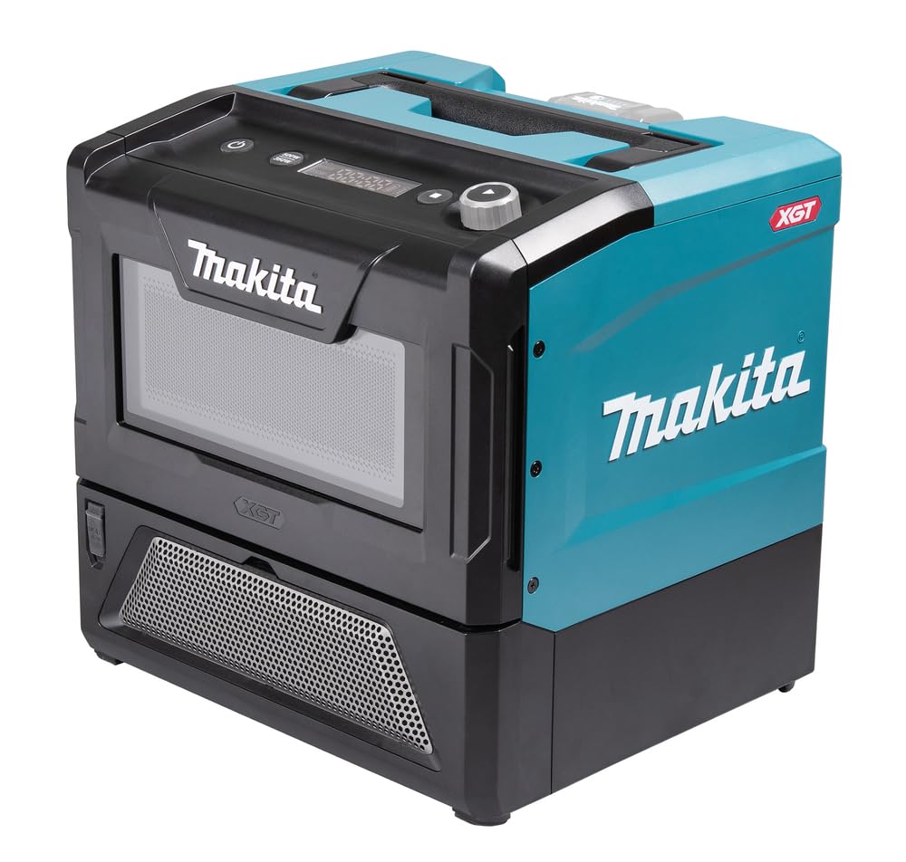 Makita MW001GZ Akku-Mikrowelle 40V max. 350/500 W, 8 l (ohne Akku, ohne Ladegerät)