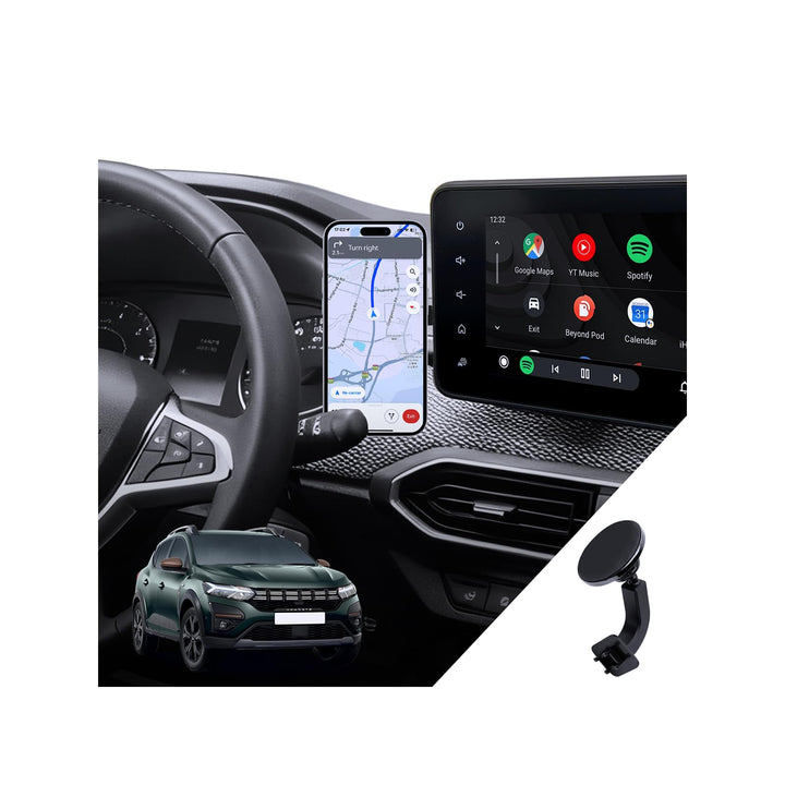 Handyhalterung für Dacia Sandero 3, Dacia Jogger und Dacia Logan 3 2020-2026 Magnet Handyhalter Auto