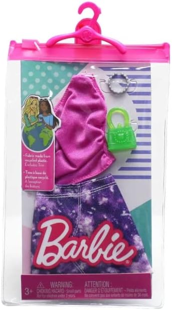 Barbie Mattel Kleidung Mod-Look und Accessoires Mod-Sdos (HJT19)